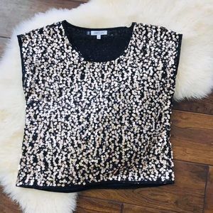Jennifer Lopez sequin top, size M
